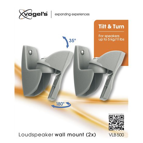 Vogels | Loundspeaker Mount | VLB500 | Turn, Tilt | Maximum weight (capacity) 5 kg | Silver - 5